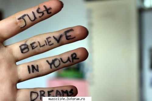 Poze artistice! - Just believe in your dream - Reguli